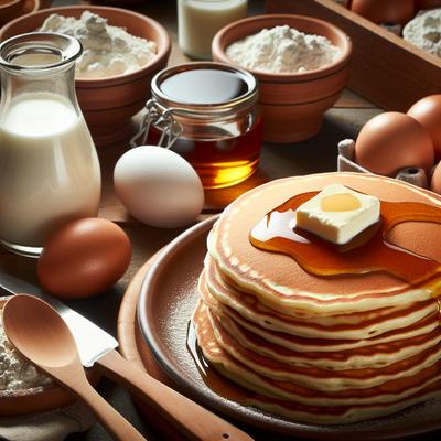 Image of Recipe Homemade Buttermilk Pancakes
