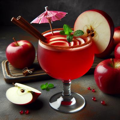 Image of Red Apple Nonalcoholic Cocktail