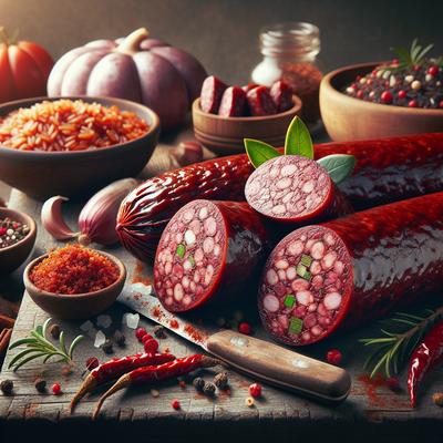 Image of Red Boudin Boudain Rouge Cajun Blood Sausage