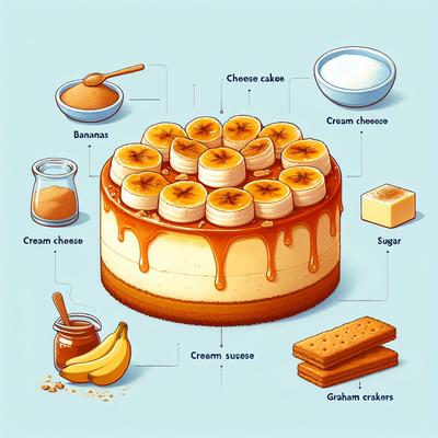 Image of Red Lobster Bananas Foster Cheesecake Clone