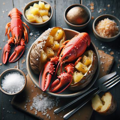 Image of Red Lobster Salt Crusted Baked Potatoes