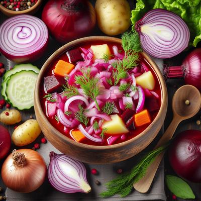 Image of Red Onion Borscht