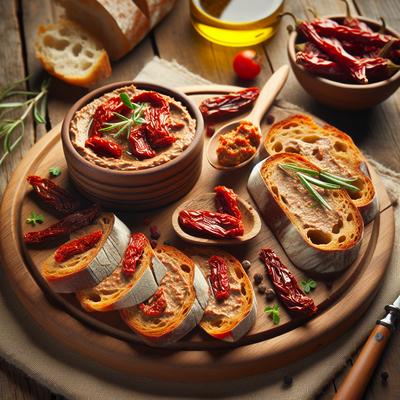 Image of Red Pepper and Sun Dried Tomato Pate