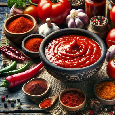 Image of Red Sauce for Tamales or Enchiladas Etc