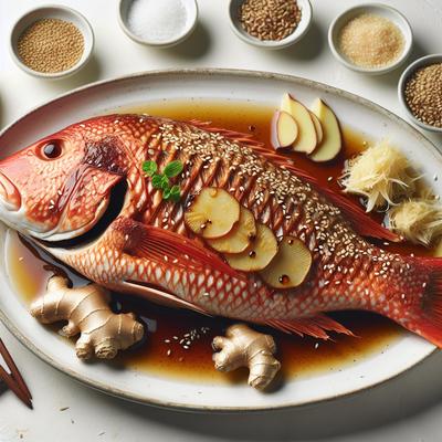 Image of Red Snapper with Sesame Ginger Marinade