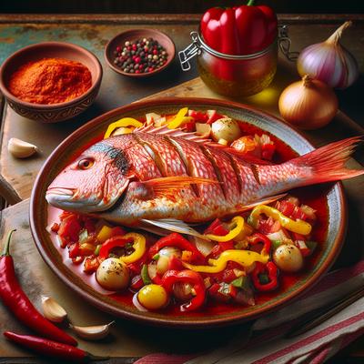 Image of Red Snapper with Spanish Sofrito Sauce Ww