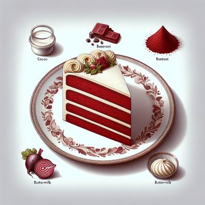 Image of Red Velvet Cake from the Bubble Room