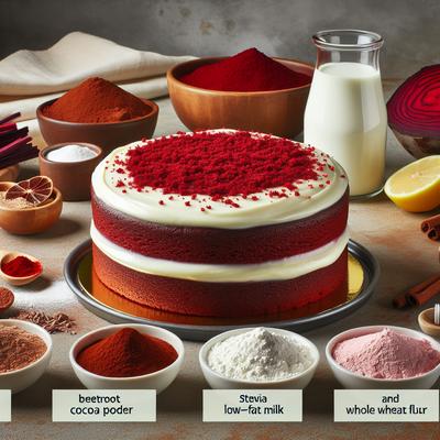 Image of Red Velvet Cake Reduced Calorie Version