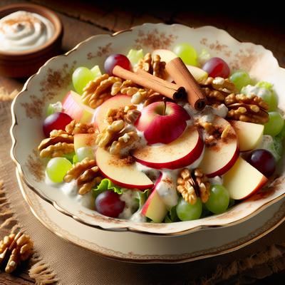 Image of Reduced Calorie Thanksgiving Waldorf Salad