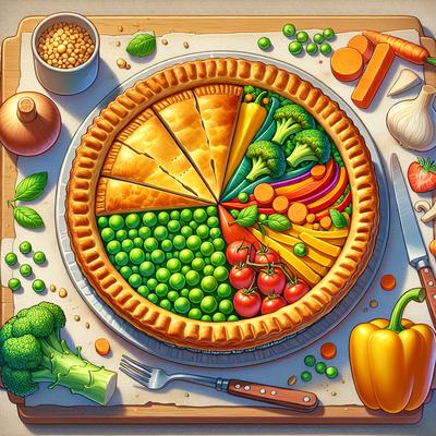 Image of Reduced Fat Impossibly Easy Vegetable Pie