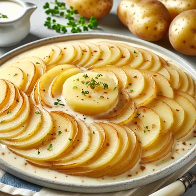 Image of Reduced Fat Scalloped Potatoes