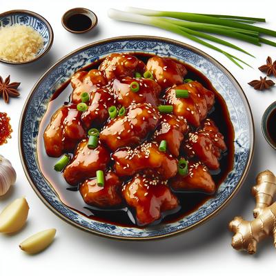 Image of Reduced Sticky Chinese Chicken