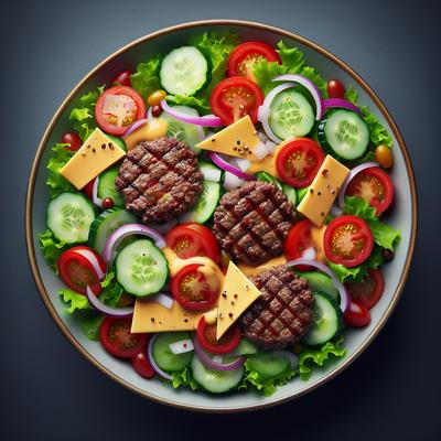 Image of Ree Drummond's Cheeseburger Salad