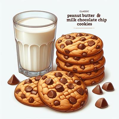 Image of Reese's Classic Peanut Butter and Milk Chocolate Chip Cookies