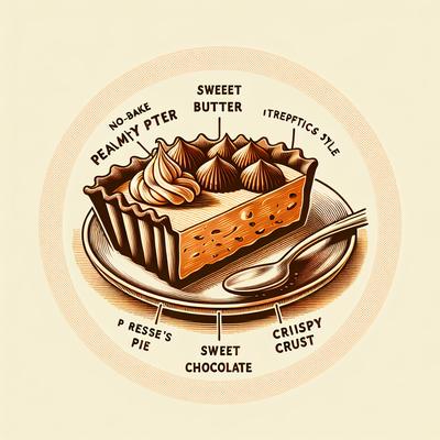 Image of Reese's Creamy No Bake Pie Easy