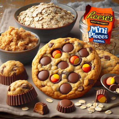 Image of Reese's Mini Pieces Oatmeal Cookies