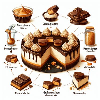 Image of Reese's Peanut Butter Cup Cheesecake