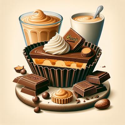 Image of Reese's Peanut Butter Cup Chocolate Dessert No Bake