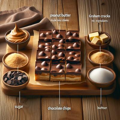 Image of Reeses Squares 5 Ingredients No Bake Reese's