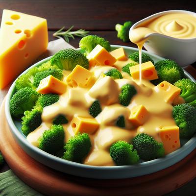 Image of Refreshing Cheese Sauce for Broccoli
