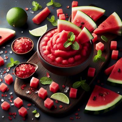 Image of Refreshing Watermelon Frozen Slushy