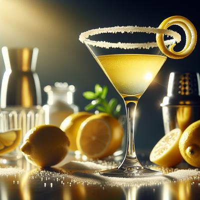Image of Refreshingly Different Lemon Drop Martini