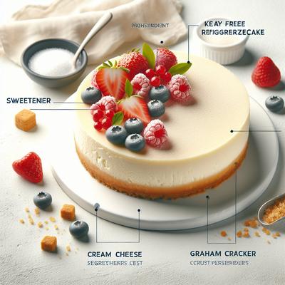 Image of Refrigerator Cheese Cake Sugar Free