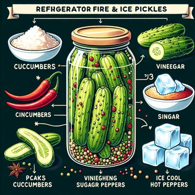 Image of Refrigerator Fire and Ice Pickles