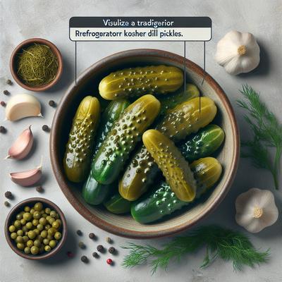 Image of Refrigerator Kosher Dill Pickles