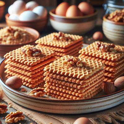 Image of Refrigerator Nut Wafers from a Cake Mix