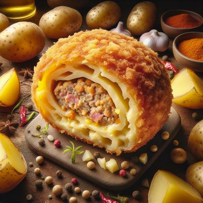 Image of Rellenos De Papa Stuffed Mashed Potatoes