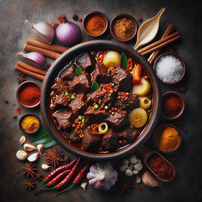 Image of Rendang Padang Indonesian Beef Curry Slow Cooker