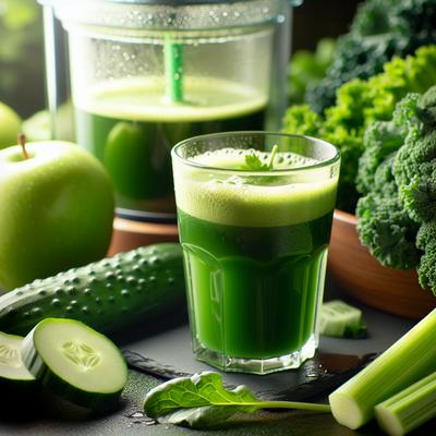 Image of Replenishing Green Juice for Your Juicer