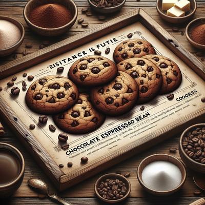 Image of Resistance Is Futile Chocolate Espresso Bean Cookies