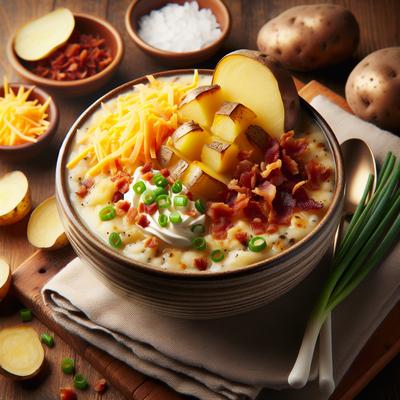 Image of Restaurant Style Baked Potato Soup
