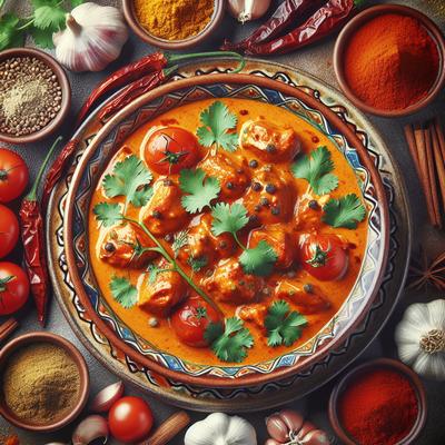 Image of Restaurant Style Chicken Tikka Masala