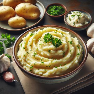 Image of Restaurant Style Garlic Mashed Potatoes