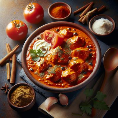 Image of Restaurant Style Indian Butter Chicken Chicken Makhani