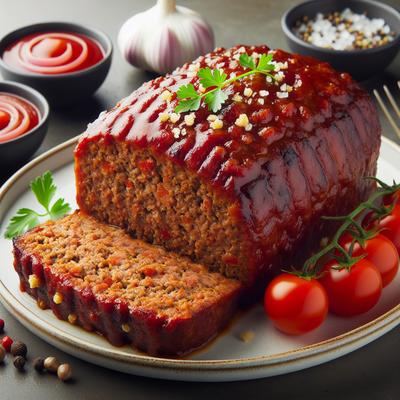 Image of Restaurant Style Meatloaf No Bread Crumbs