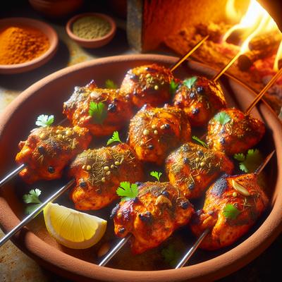 Image of Restaurant Style Tandoori Chicken in the Oven
