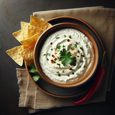 Image of Restaurant Style White Cheese Dip