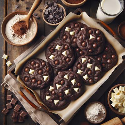Image of Reverse Chocolate Chip Cookies