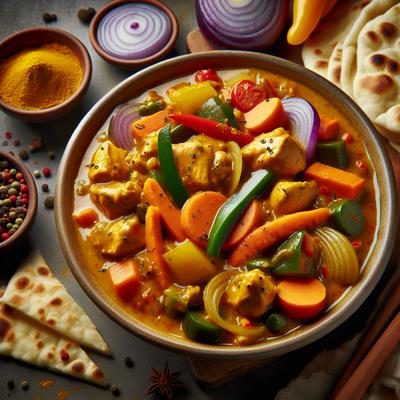 Image of Rezika's Chicken Vegetable Curry