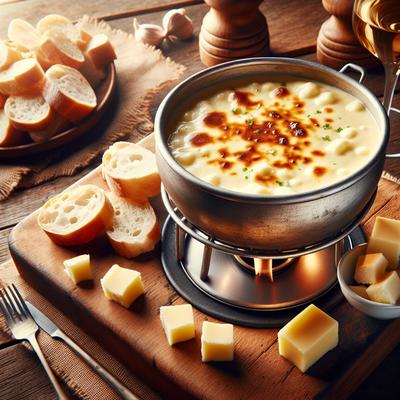 Image of Rheinlander Restaurant Cheese Fondue