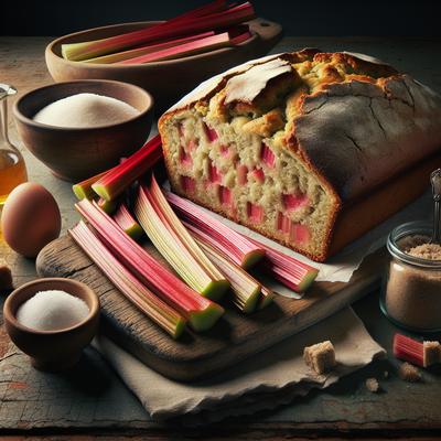 Image of Rhubarb Bread