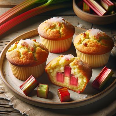 Image of Rhubarb or Other Fruit Muffins