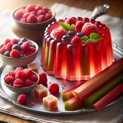 Image of Rhubarb Raz Jelly