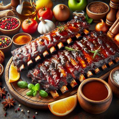 Image of Ricardo's Triple Liquor Baby Back Ribs
