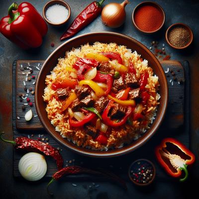 Image of Rice a La Hungarian