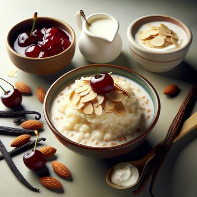 Image of Rice Almond Pudding Ris a L Amande